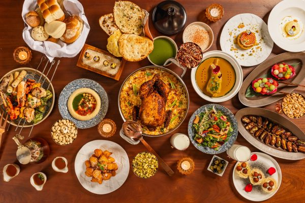 Gourmet dish at Le Manoir Dining Room in JW Marriott Mauritius Resort.