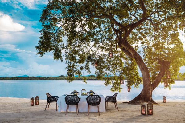 Private beach dinners at One&Only Le Saint Géran resort in Mauritius.