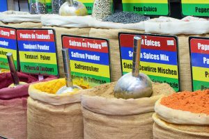 Port Louis central market in Mauritius