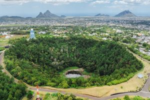 Trou aux Cerfs volcanic crater, Mauritius